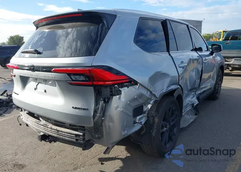 2024 Toyota Grand Highlander Hybrid Limited из США, поврежденный, VIN 5TDACAB55RS018028